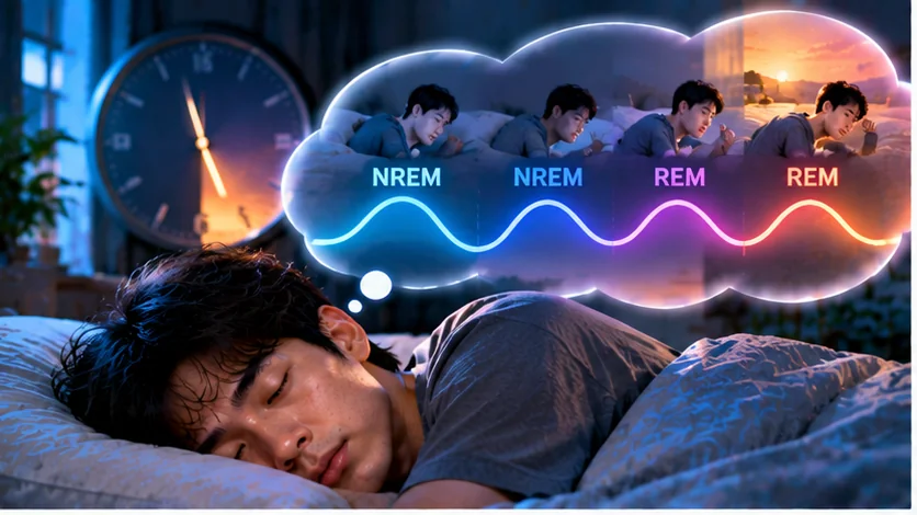 วงจรการนอน NREM และ REM