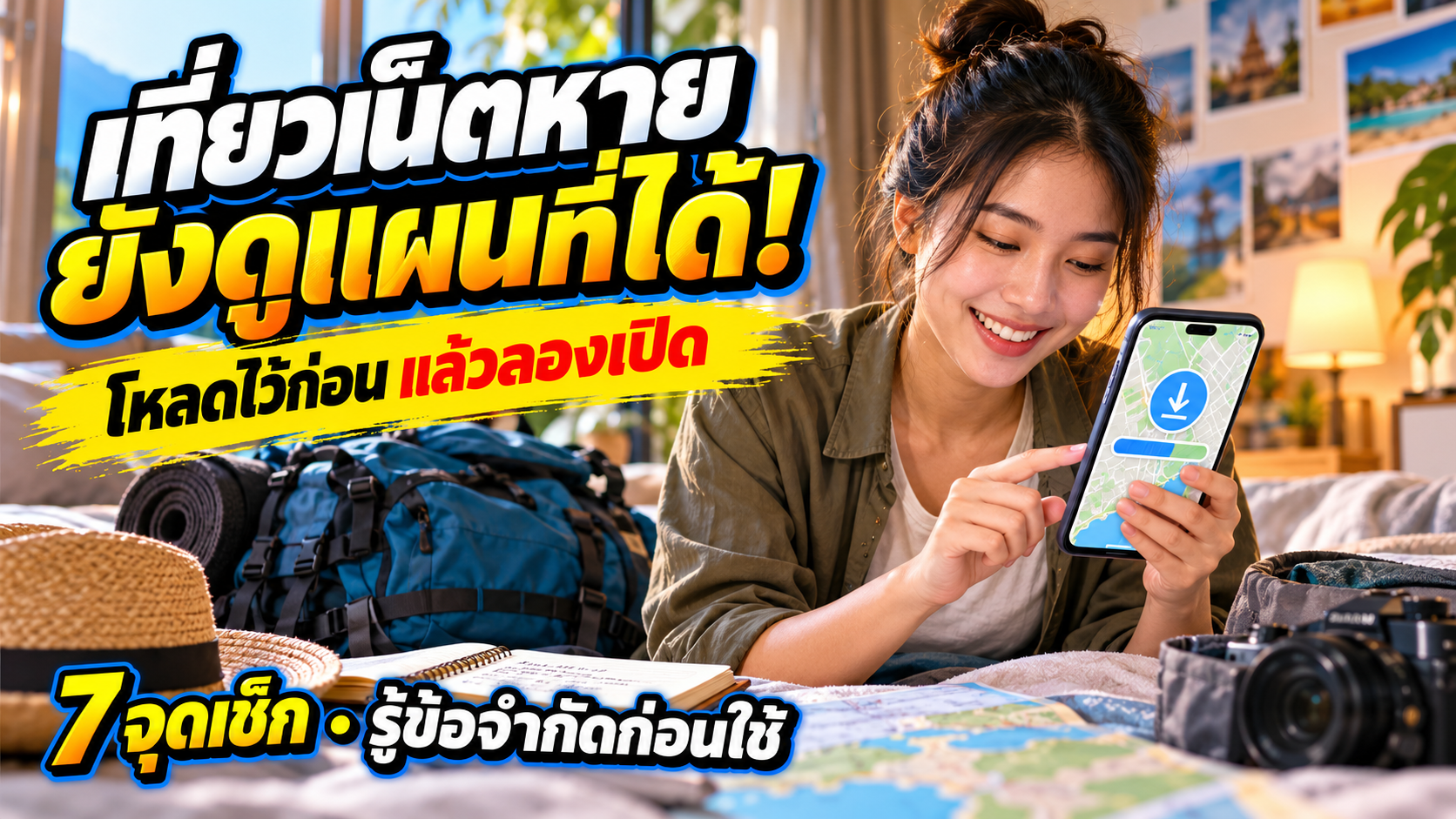 เที่ยวเน็ตหายยังดูแผนที่ได้: 7 จุดโหลดแผนที่ออฟไลน์ก่อนออกเดินทาง