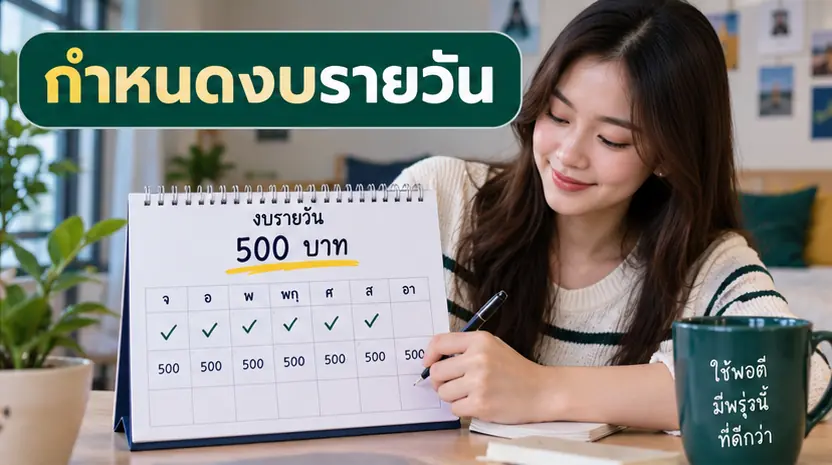 กำหนดวงเงินใช้จ่ายรายวัน