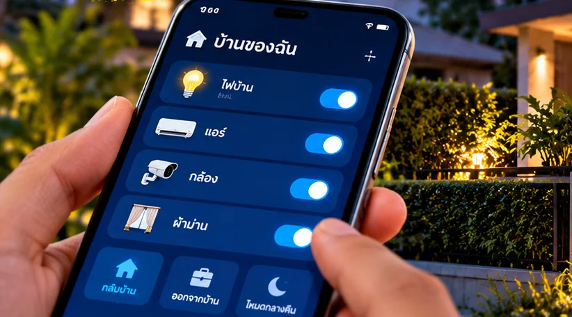 บ้านอัจฉริยะทำอะไรได้จริงบ้าง?